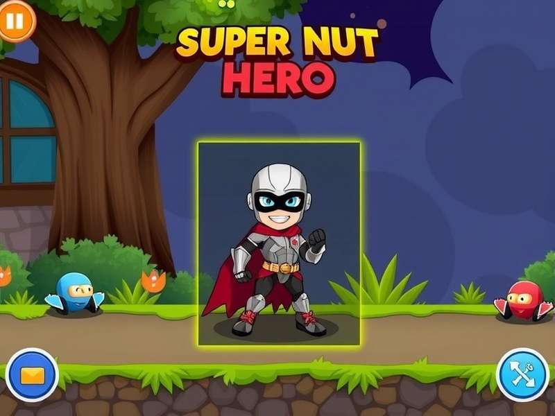 Super Nut Hero Character Customization